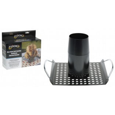 Gadgetknaller - Beercan Chicken Grillplaat Kooki Gadgetknaller - Beercan Chicken Grillplaat Kooki