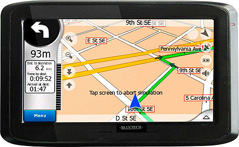 Gadgetknaller - Bluetech Navigatie met kaarten van 27 landen Gadgetknaller - Bluetech Navigatie met kaarten van 27 landen