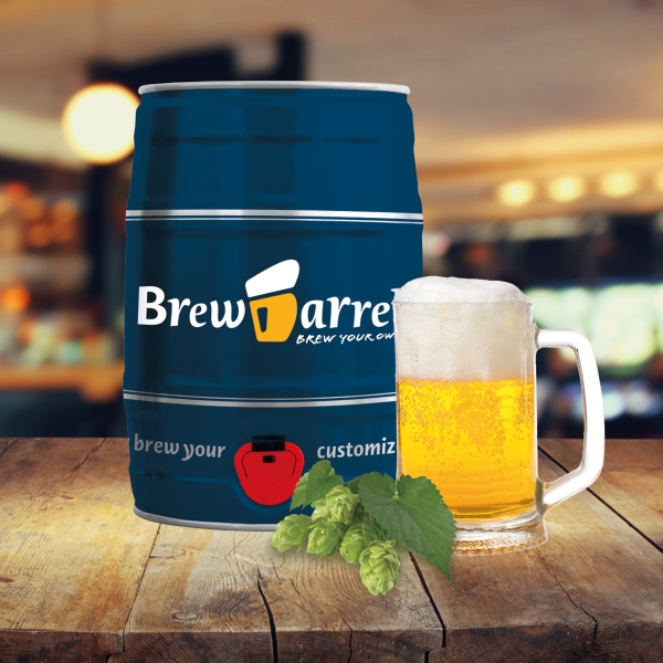 Gadgetknaller - Brewbarrel Bierkit - Maak Zelf Je Eigen Bier