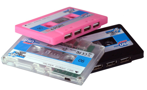 Gadgetknaller - Cassette USB Hub Gadgetknaller - Cassette USB Hub
