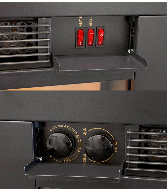 Gadgetknaller - Classic Led Sfeerhaard Chicago 1800W Gadgetknaller - Classic Led Sfeerhaard Chicago 1800W