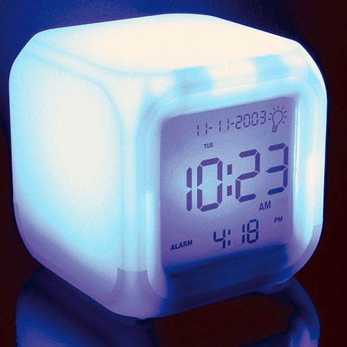 Gadgetknaller - Colour Changing Aurora Wekker Gadgetknaller - Colour Changing Aurora Wekker