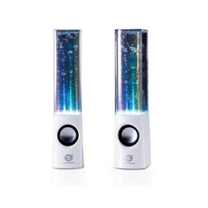 Gadgetknaller - Dancing Water Speakers White Gadgetknaller - Dancing Water Speakers White
