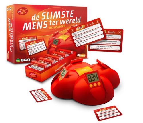 Gadgetknaller - De Slimste Mens Ter Wereld Bordspel Gadgetknaller - De Slimste Mens Ter Wereld Bordspel
