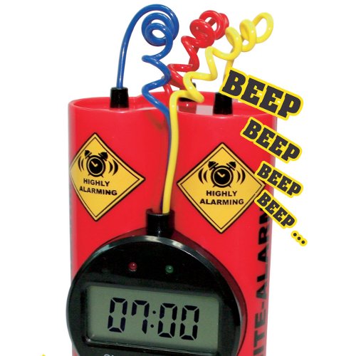 Gadgetknaller - Dynamite Alarm Clock Gadgetknaller - Dynamite Alarm Clock