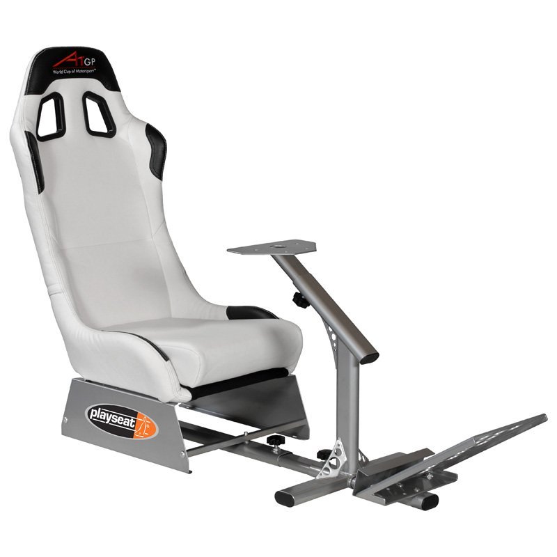 Gadgetknaller - EVOLUTION A1GP WIT met SEATGLIDER en GEARSHIFT HOLDER