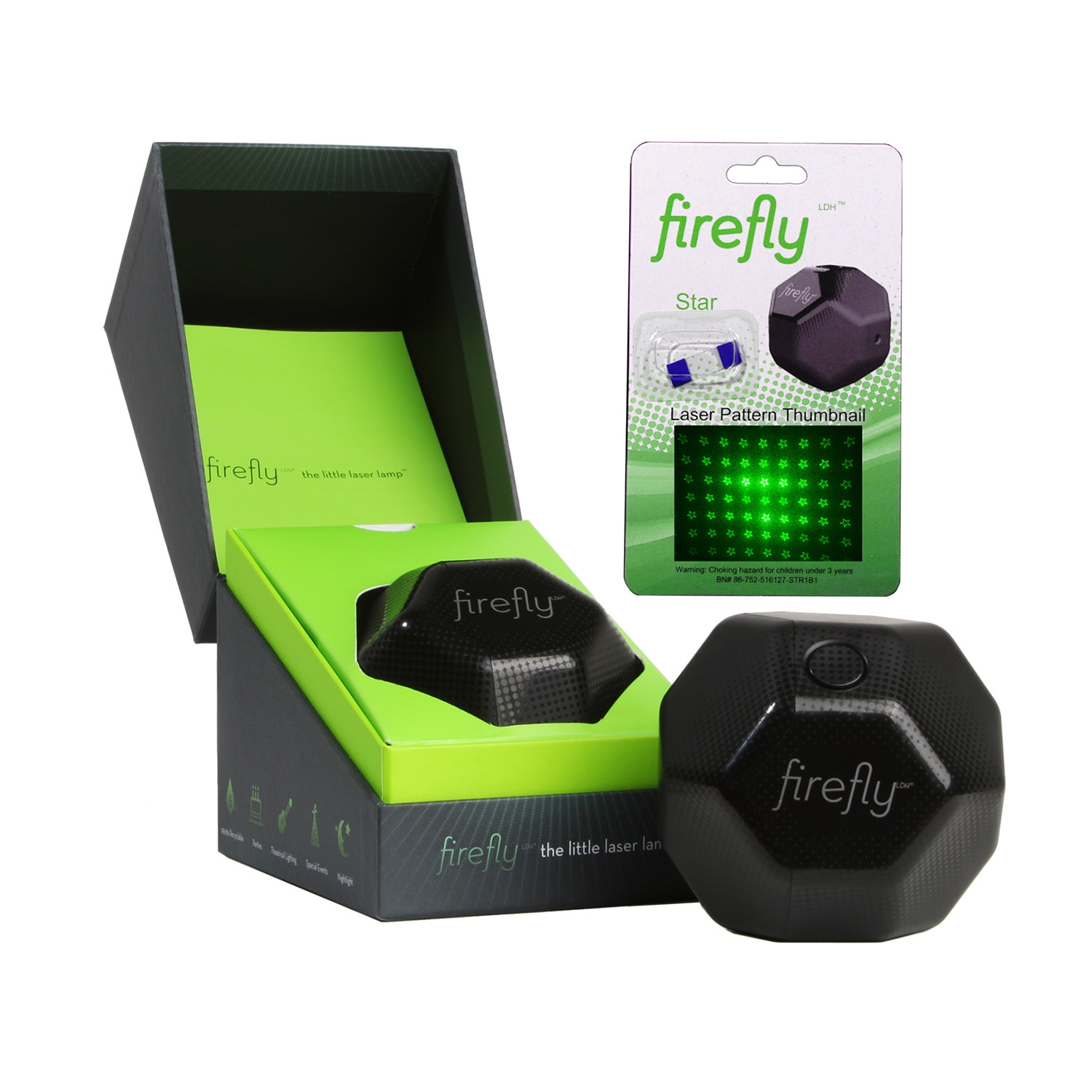 Gadgetknaller - Firefly Ldh Emerald Green