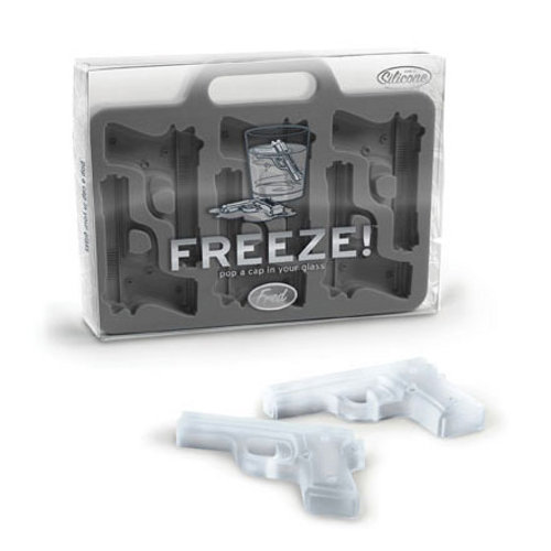 Gadgetknaller - Freeze Handgun ijsblokjes mal Gadgetknaller - Freeze Handgun ijsblokjes mal