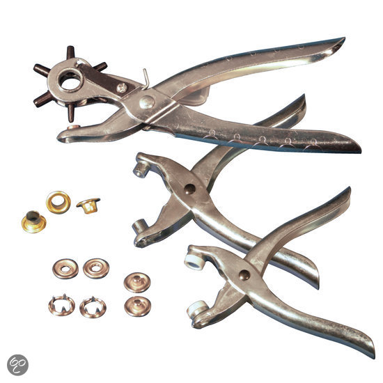 Gadgetknaller - Gaatjestang Set Voor Riemen Gadgetknaller - Gaatjestang Set Voor Riemen