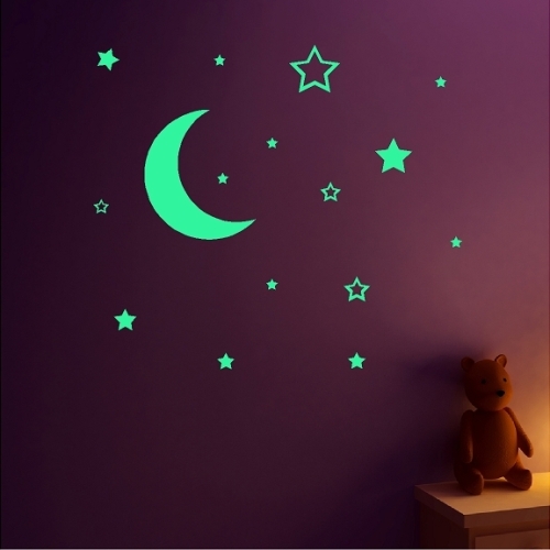 Gadgetknaller - Glow in the Dark Sterren Gadgetknaller - Glow in the Dark Sterren