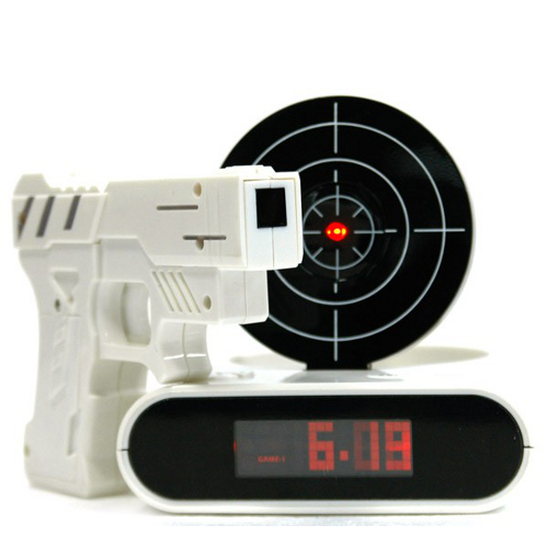 Gadgetknaller - Gun Alarm Clock Gadgetknaller - Gun Alarm Clock