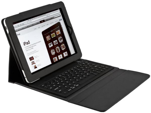 Gadgetknaller - iPad Leather Keyboard Case