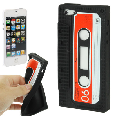 Gadgetknaller - iPhone 5 of 4/4S Cassette Cover Gadgetknaller - iPhone 5 of 4/4S Cassette Cover