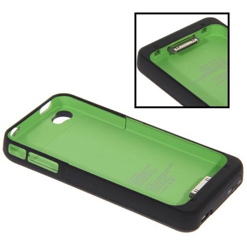 Gadgetknaller - iPhone Green Battery Case Gadgetknaller - iPhone Green Battery Case