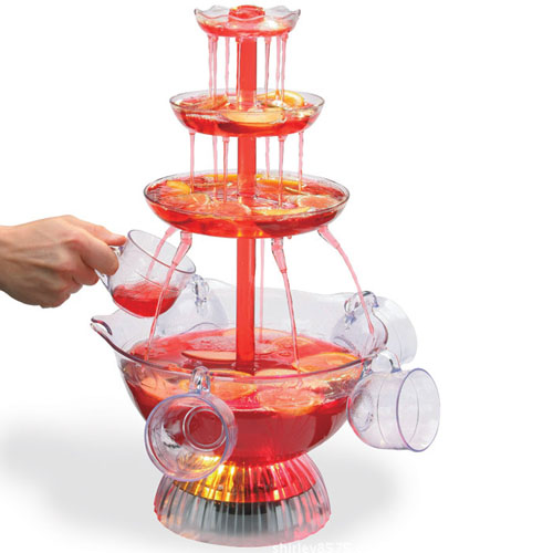 Gadgetknaller - Led Cocktail Fontein Gadgetknaller - Led Cocktail Fontein