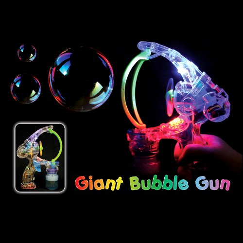 Gadgetknaller - Led Giant Bubble Gun