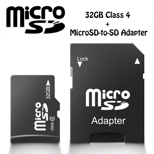 Gadgetknaller - Micro SD 32GB geheugenkaartje Gadgetknaller - Micro SD 32GB geheugenkaartje