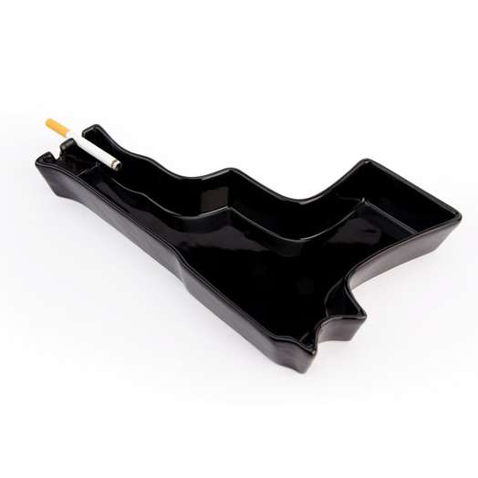 Gadgetknaller - Pistool Asbak Gadgetknaller - Pistool Asbak