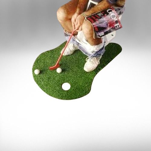 Gadgetknaller - Potty Putter - Toilet Golf