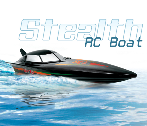 Gadgetknaller - RC Stealth Speedboat Gadgetknaller - RC Stealth Speedboat