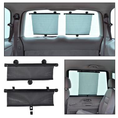 Gadgetknaller - Roller Sun Shade Rolgordijnen (Set Van 2) Gadgetknaller - Roller Sun Shade Rolgordijnen (Set Van 2)