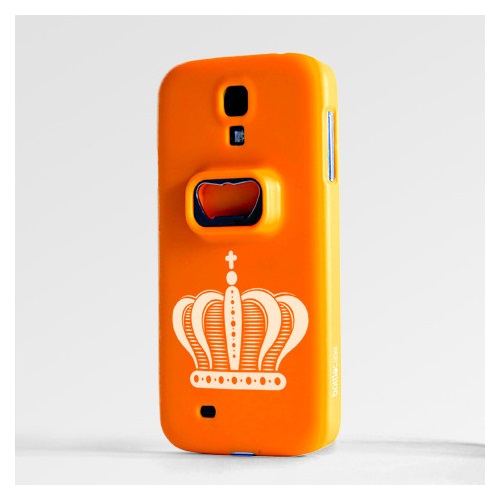 Gadgetknaller - Samsung S4 Oranje Bottlocase