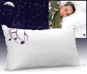 Gadgetknaller - Sound Asleep Pillow - Muziek Kussen - Kerst Tip! Gadgetknaller - Sound Asleep Pillow - Muziek Kussen - Kerst Tip!