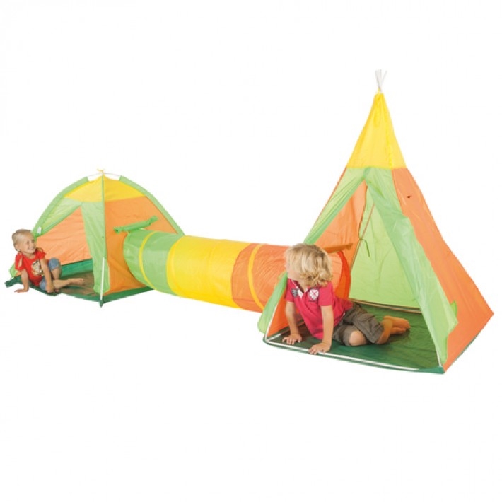 Gadgetknaller - Tent Kruiptunnel Set 3-In-1 Gadgetknaller - Tent Kruiptunnel Set 3-In-1