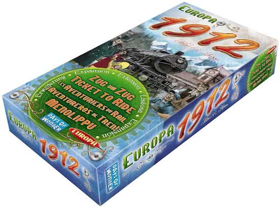 Gadgetknaller - Ticket To Ride Europa 1912