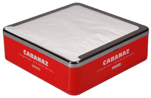 Gadgetknaller - Tissue Dispenser Square Cabanaz Gadgetknaller - Tissue Dispenser Square Cabanaz