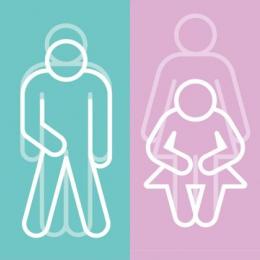 Gadgetknaller - Toilet Instruction-Dames Gadgetknaller - Toilet Instruction-Dames