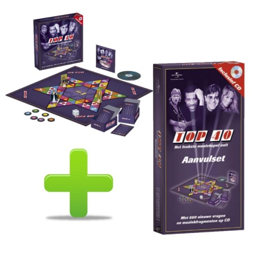 Gadgetknaller - Top 40 Bordspel Combi Set Gadgetknaller - Top 40 Bordspel Combi Set