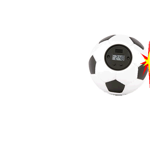 Gadgetknaller - Voetbal werpwekker Gadgetknaller - Voetbal werpwekker