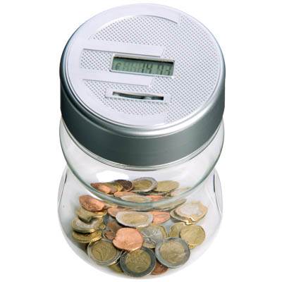 Gadgetknaller - Zelftellende Spaarpot Gadgetknaller - Zelftellende Spaarpot