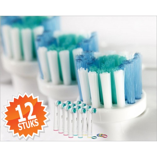 Gave Aktie - 12 ORAL-B OPZETBORSTELS Gave Aktie - 12 ORAL-B OPZETBORSTELS