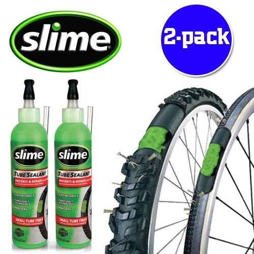 Gave Aktie - 2 flessen Slime Safety Repair voor fietsbanden
