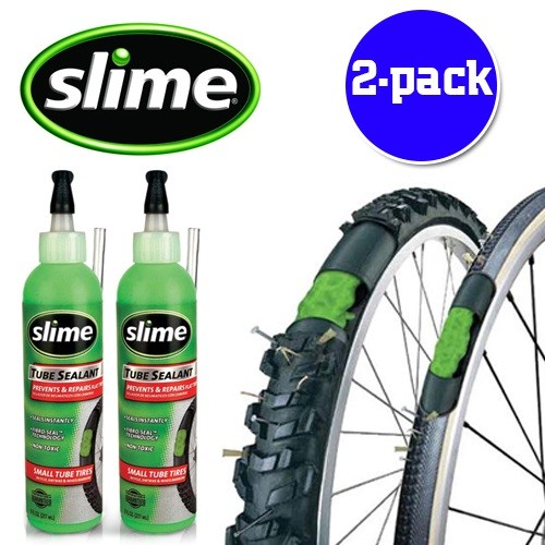 Gave Aktie - 2 flessen Slime Safety Repair voor fietsbanden Gave Aktie - 2 flessen Slime Safety Repair voor fietsbanden