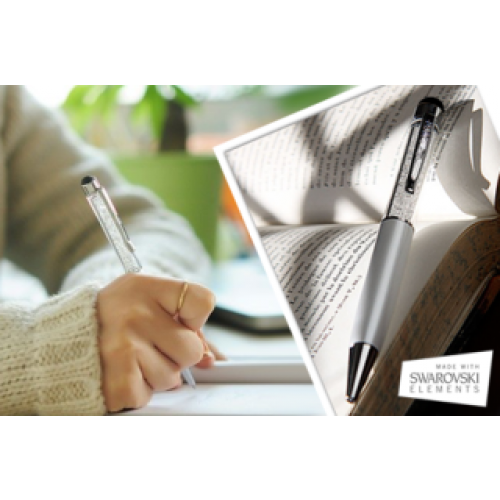 Gave Aktie - 2 in 1 Pen met Swarovski Crystal Elements Gave Aktie - 2 in 1 Pen met Swarovski Crystal Elements
