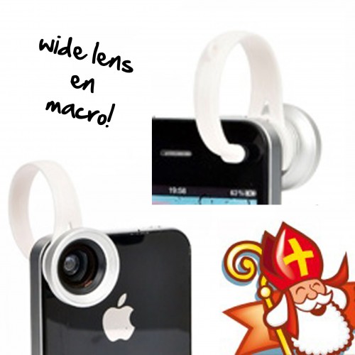 Gave Aktie - 2-in-1 Lens Voor Smartphone Gave Aktie - 2-in-1 Lens Voor Smartphone