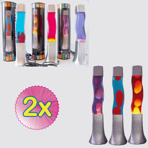 Gave Aktie - 2X Groovy Lavalamp Gave Aktie - 2X Groovy Lavalamp