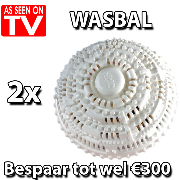 Gave Aktie - 2X Wasbal (Gezien Op Tv) Gave Aktie - 2X Wasbal (Gezien Op Tv)