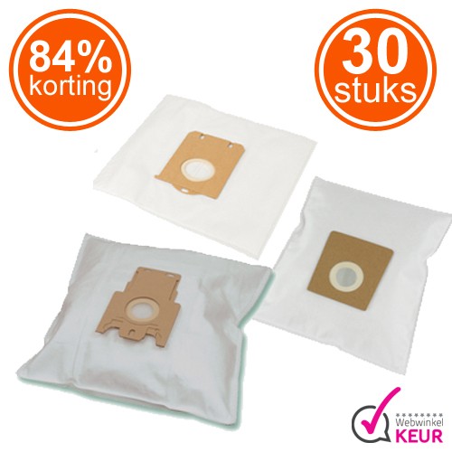 Gave Aktie - 30 Stofzuigerzakken Gave Aktie - 30 Stofzuigerzakken