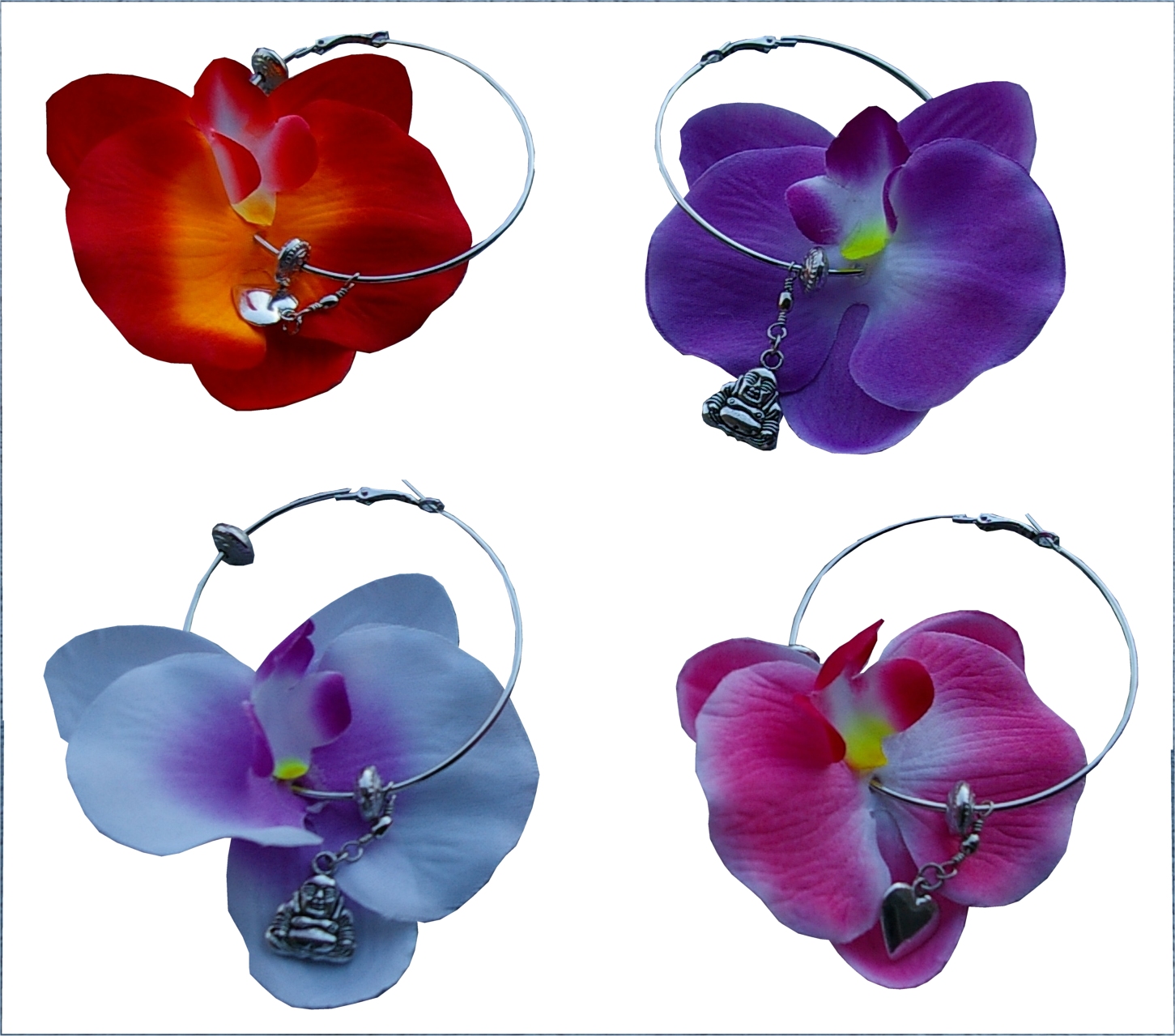 Gave Aktie - 4X Bloemoorbel Van Lorena En Nina Uit Gtst Gave Aktie - 4X Bloemoorbel Van Lorena En Nina Uit Gtst