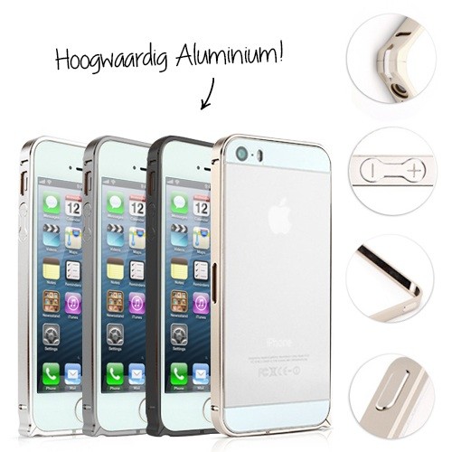 Gave Aktie - Aluminium Bumper iPhone 5/5S Gave Aktie - Aluminium Bumper iPhone 5/5S
