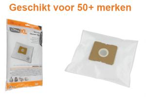 Gave Aktie - Basicxl Microfiber Universele Stofzuigerzakken  Voor 50+ Mer