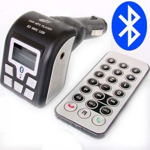 Gave Aktie - Bluetooth FM transmitter met ingebouwde handsfree carkit Gave Aktie - Bluetooth FM transmitter met ingebouwde handsfree carkit