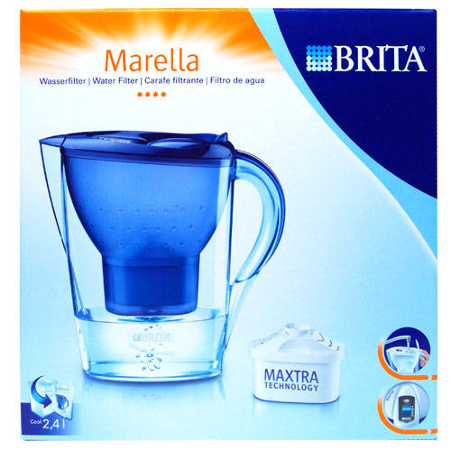 Gave Aktie - Brita Marella Cool Blue Waterfilterkan 2,4 Liter Gave Aktie - Brita Marella Cool Blue Waterfilterkan 2,4 Liter