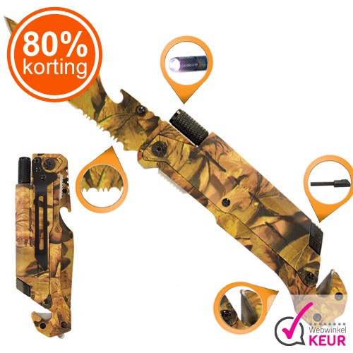 Gave Aktie - Camo Survival Zakmes Gave Aktie - Camo Survival Zakmes