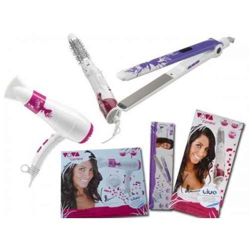 Gave Aktie - CARRERA 3-DELIGE HAARSTYLINGSET Gave Aktie - CARRERA 3-DELIGE HAARSTYLINGSET