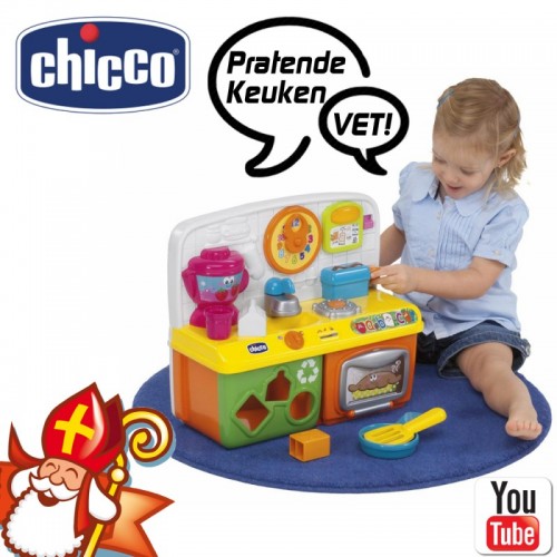Gave Aktie - Chicco Pratende Speelgoedkeuken Gave Aktie - Chicco Pratende Speelgoedkeuken